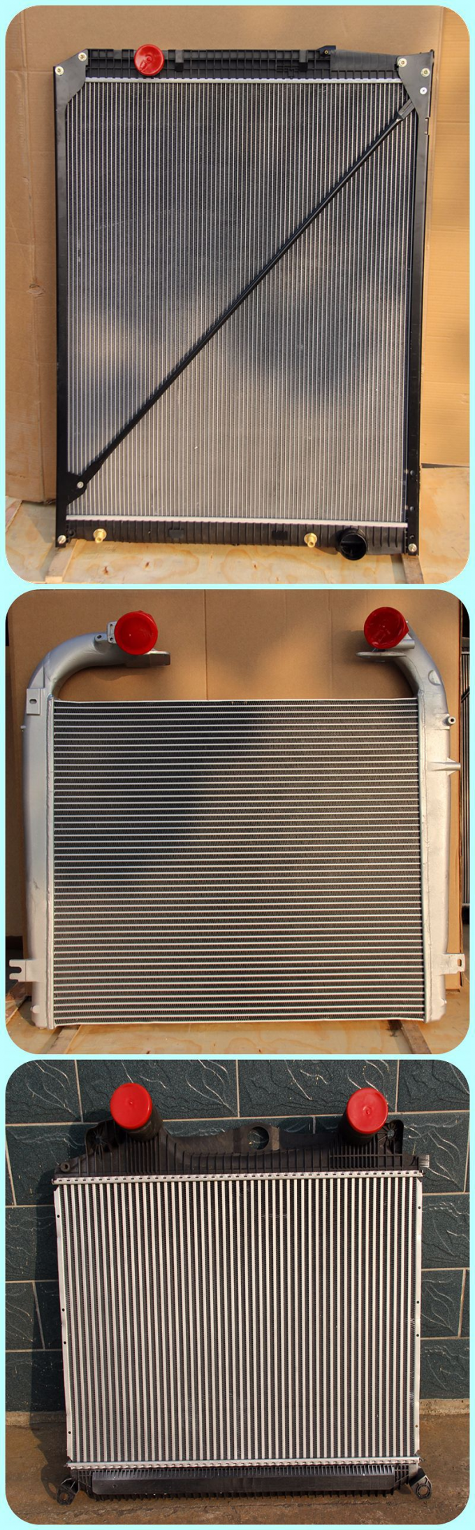 9425001003 9425001603 Mercedes Benz Radiator Assembly Parts