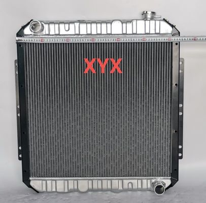 Aluminum Thickening Kato HD450-7 Excavator Radiator Water Tank