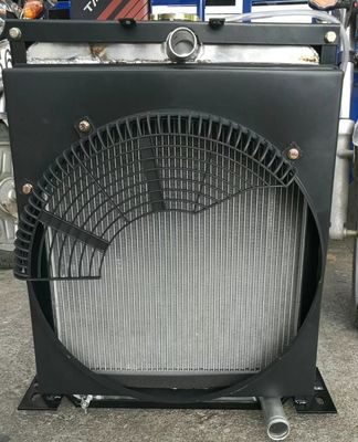 Weifang K4102P3 Generator Heavy Truck Radiator 670MM Height