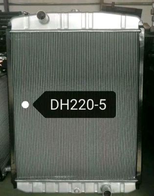 Doosan DH220-5 Excavator Radiator | 1060mm Complete Radiator Assembly | Multi-Row Aluminum Core