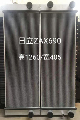 Hitachi ZAX690 ZAX650-3 ZAX670-3 Excavator Radiator 4654973 4654972