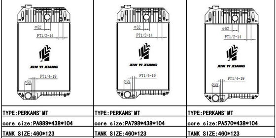 Flexible Perkins Generator Radiator For Manufacturing Plant