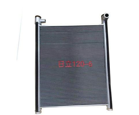 EX120-6 Hitachi Excavator Oil Cooler 4448373 Silver Color