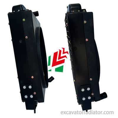 Weichai K4100 38 Right Corner DF Heavy-duty Engineering Machinery Radiator Aluminum Core Automotive Parts