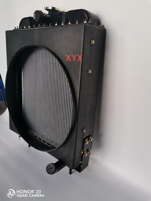 ISO Weichai K4100 Generator Radiator , 495mm Radiator Of Generator