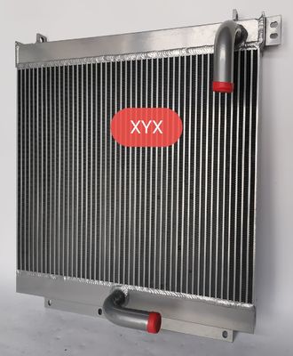 Hydraulic 4 Core Aluminum Radiator , Komatsu PC200-3 Street Rod Radiators
