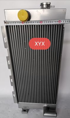 The Radiator Water Tank Assembly Of Yuchai 85 Excavator Is Made Of Aluminum