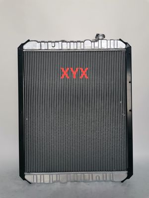 PC120-6 6D95 Komatsu Excavator Radiator Assembly 640mm Width