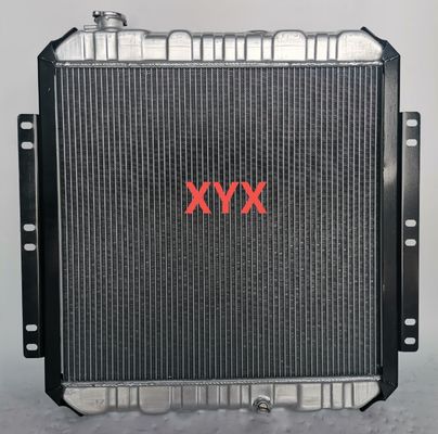 Aluminum Thickening Kato HD450-7 Excavator Radiator Water Tank