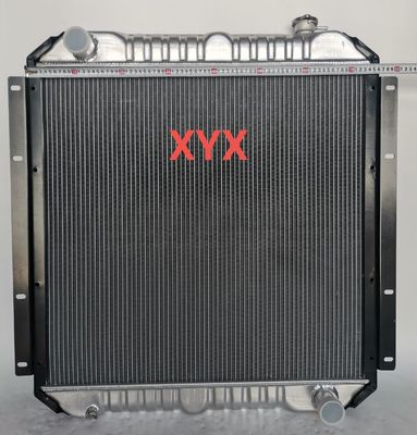 HD700-7A Excavator Kato Radiator , ISO 12x12 Aluminum Radiator
