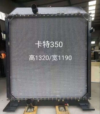 5 Row Carter E350 Excavator Radiator Assembly Reinforced Aluminum Core