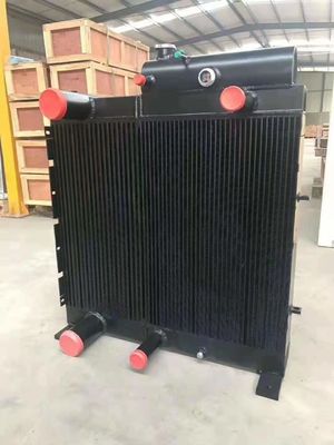 Zhonglian / Trinity Pump Truck Parts Plate Fin Radiator Assembly