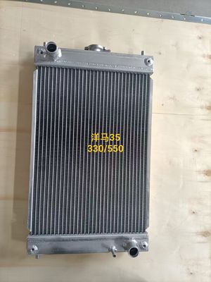 Yanmar 35 Excavator Radiator Middle Aluminum Good Heat Dissipation
